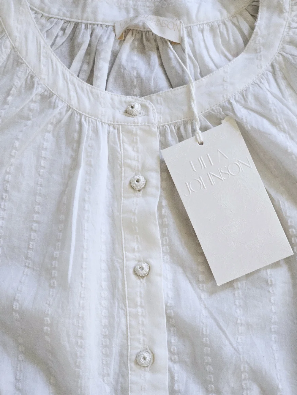 Ulla Johnson Faye Puff Sleeve Blouse